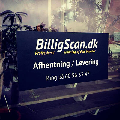 Billig Scan - digitalisering af billeder og videobånd